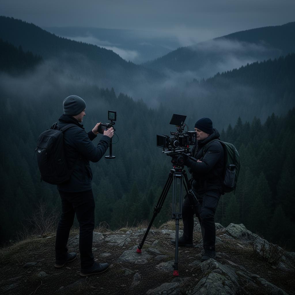 Husky Flow Films team at work